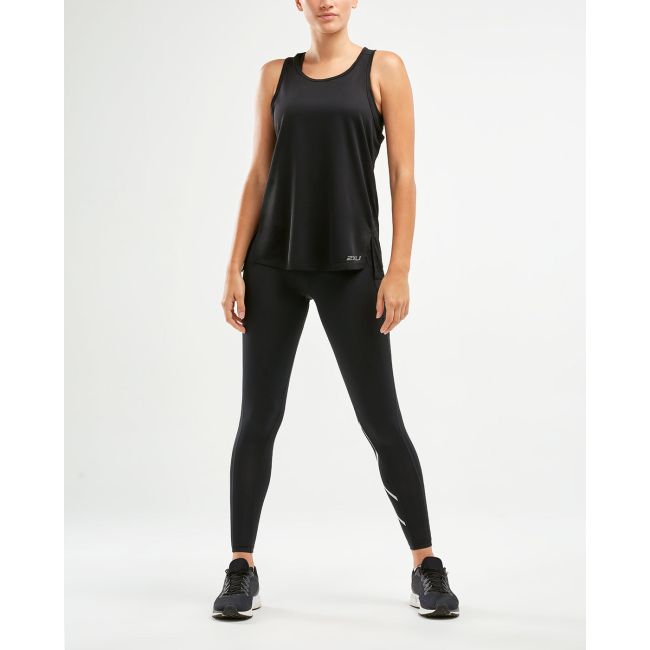 2XU - Maiou femei XVENT Sleeveless Singlet - negru