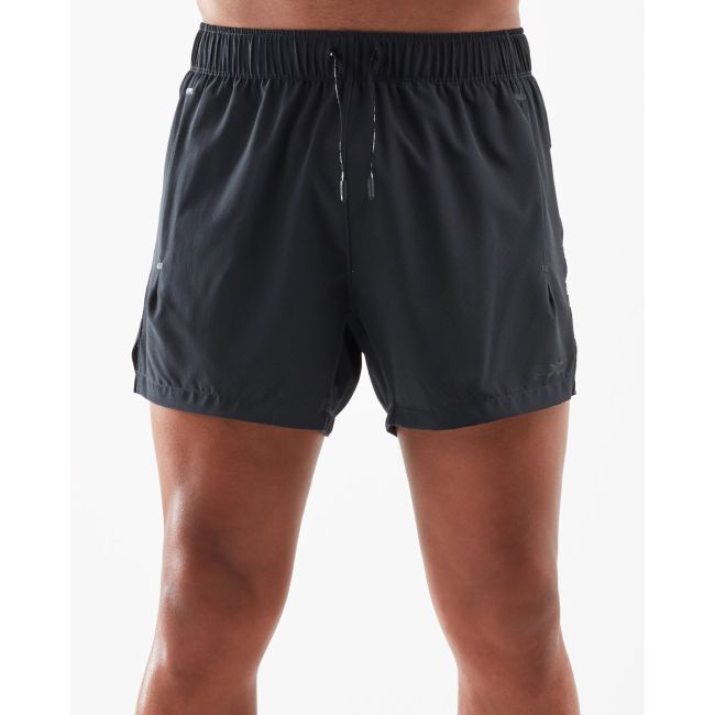 2XU - Pantaloni scurti de alergare pentru barbati XCTRL 5 Inch - negru