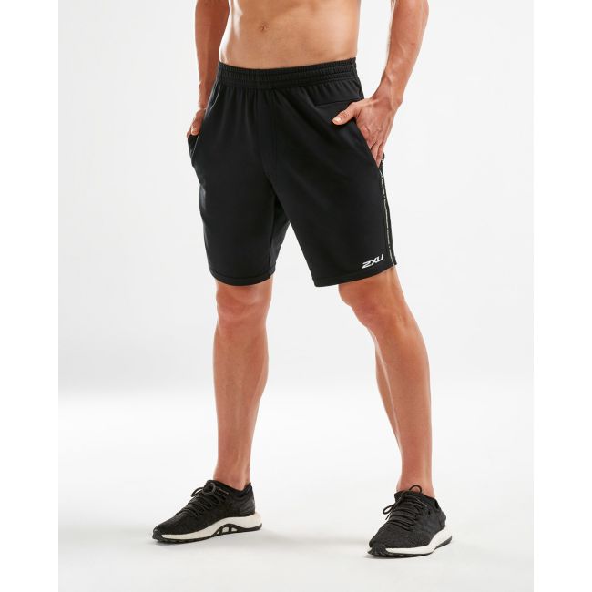 2XU - Pantaloni scurti sport barbati Urban 9 taped - negru