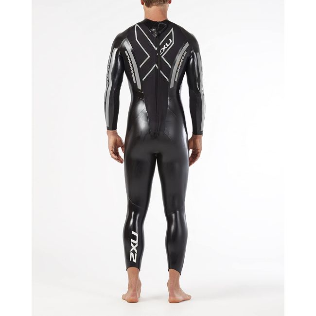 2XU - costum neopren P:1 Propel Wetsuit pentru barbati - negru argintiu