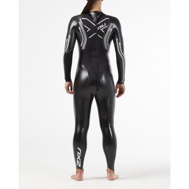 2XU - costum neopren P:1 Propel Wetsuit pentru femei - negru argintiu