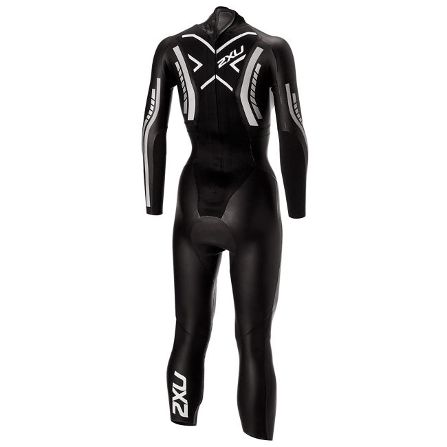 2XU - costum neopren P:1 Propel Wetsuit pentru femei - negru argintiu