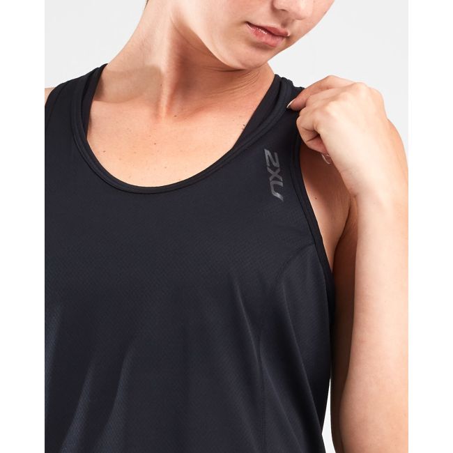2XU - maiou alergare pentru femei GHST Singlet - negru