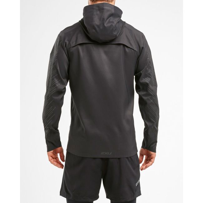2XU HEAT Liteweight Membrane Jacket - neagra - jacheta alergare