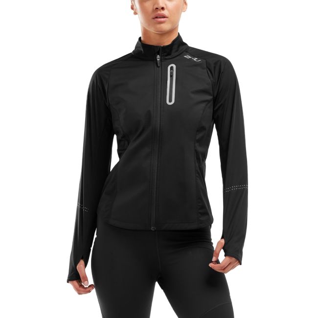 2XU geaca vreme rece femei Wind Defence Membrane Jacket - negru