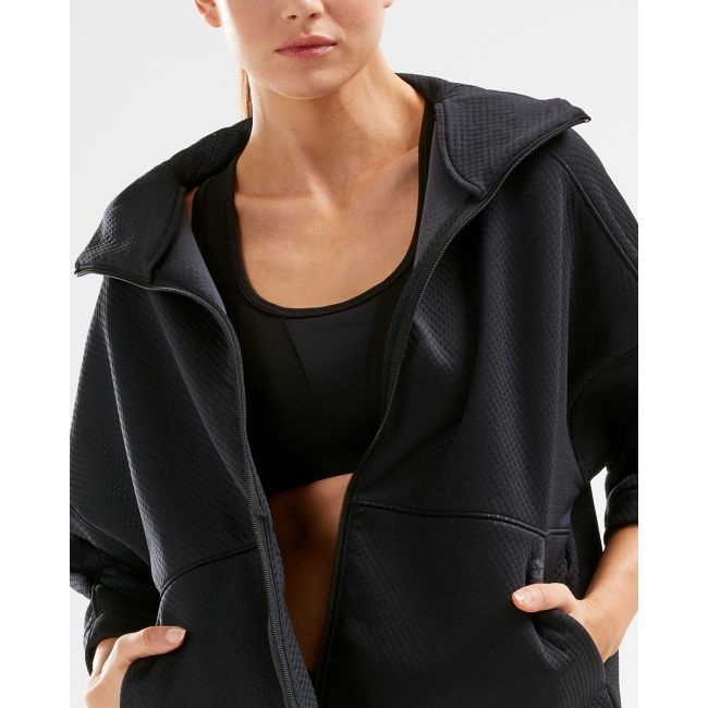2XU hanorac maneci 3/4 rezistent la vant femei XCTRL Kimono - negru