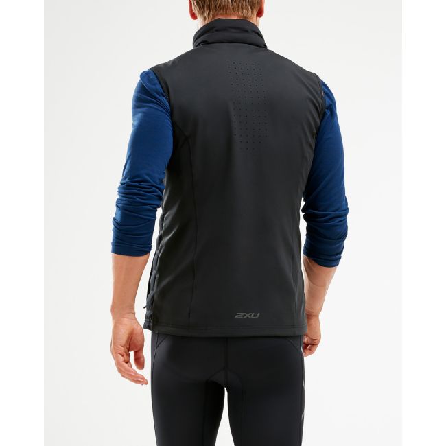 2XU vesta waterproof pentru barbati Pursuit Insulation Vest - negru