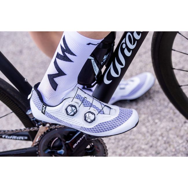 Northwave Mistral Plus - pantofi pentru ciclism sosea - alb