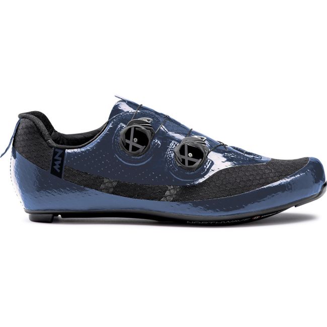 Northwave Mistral Plus - pantofi pentru ciclism sosea - albastru-metalic