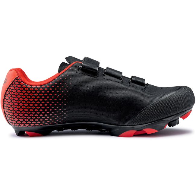 Northwave Origin 2 - pantofi pentru ciclism MTB - negru-rosu