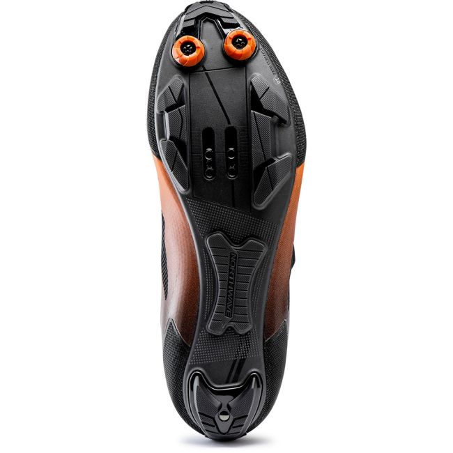 Northwave Razer - pantofi pentru ciclism MTB - negru-portocaliu