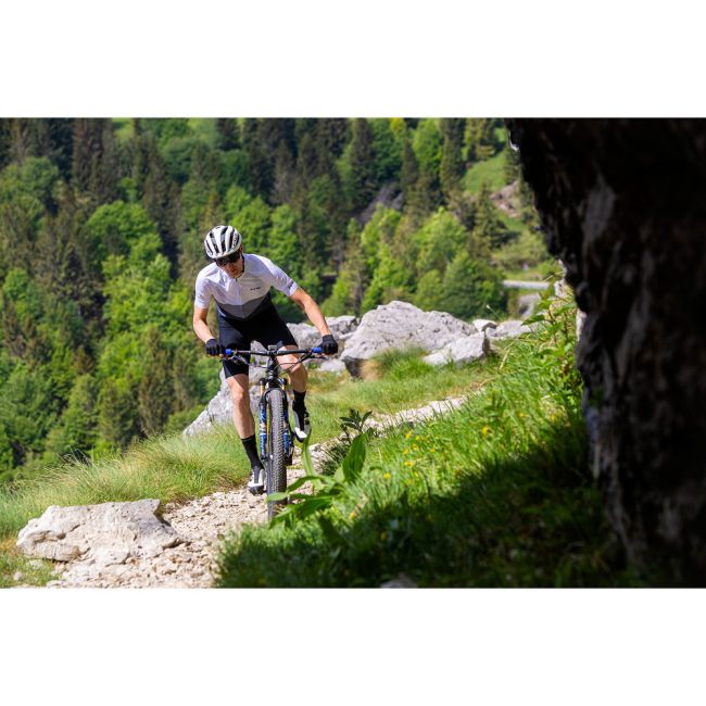 Northwave Rebel 2 - pantofi pentru ciclism MTB - alb-negru