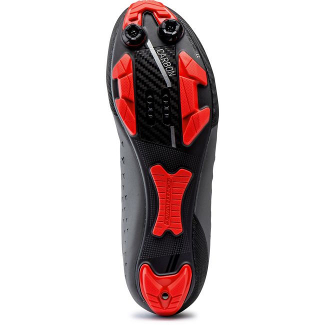 Northwave Rebel 2 - pantofi pentru ciclism MTB - gri-rosu