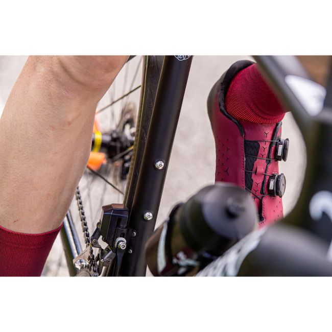 Northwave Revolution 2 - pantofi pentru ciclism sosea - negru-bordo
