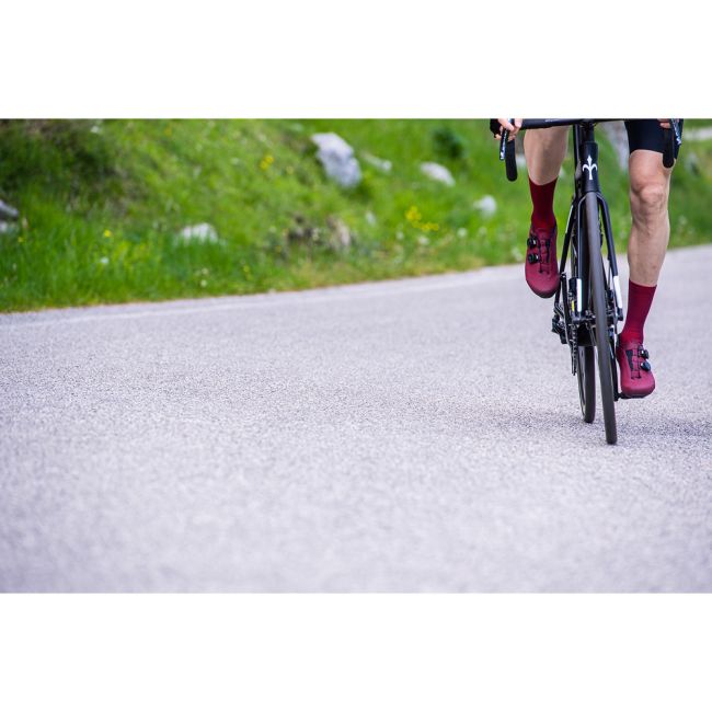 Northwave Revolution 2 - pantofi pentru ciclism sosea - negru-bordo