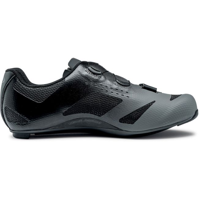 Northwave Storm Carbon - pantofi pentru ciclism sosea - gri-antracit-negru