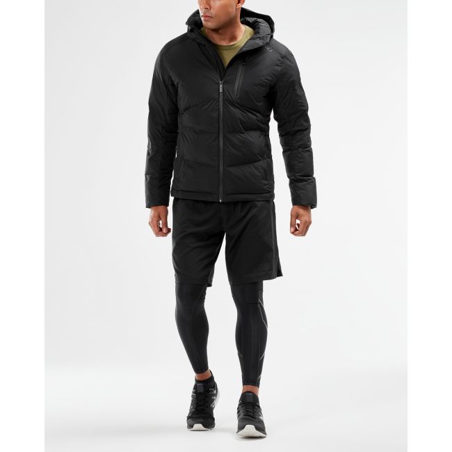 2XU - Jacheta rezistenta apa barbati Transit Insulation Jacket - negru