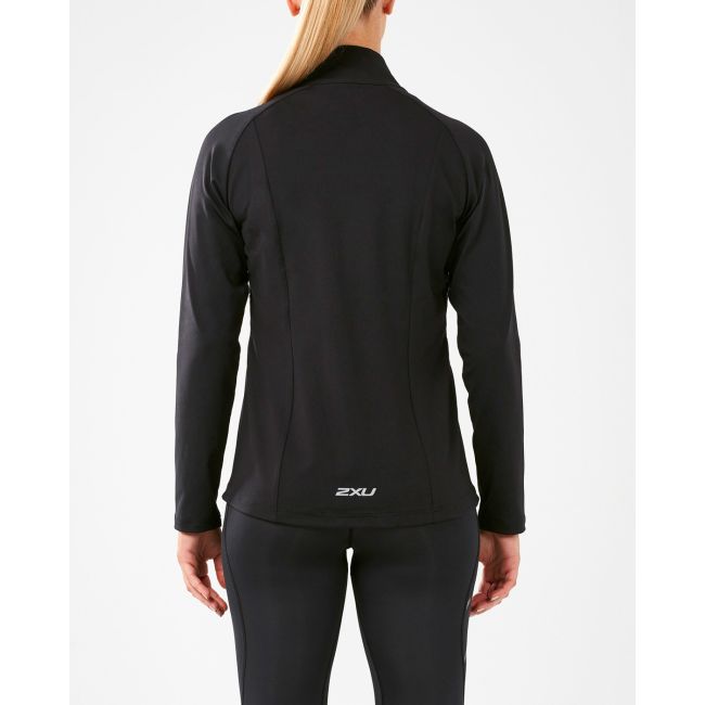 2XU - Jacheta vreme rece pentru femei XVENT Heat Half Puffer Jacket - negru
