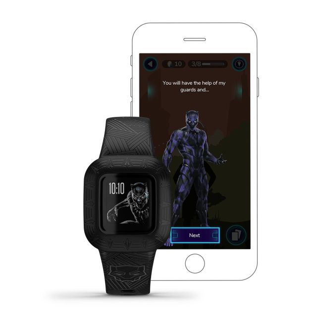 Garmin - Vivofit Jr. 3 - Marvel Pantera Neagră - ceas copii