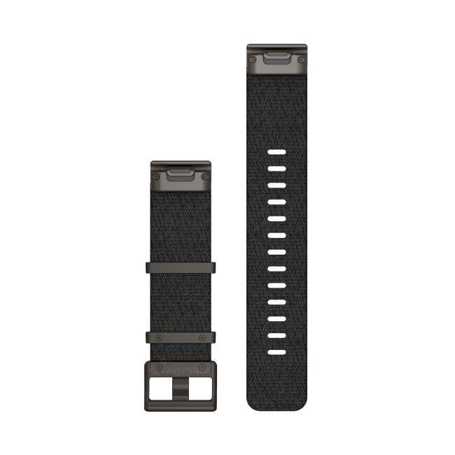 Garmin curea nailon QuickFit 22 cu model jacquard - negru-gri