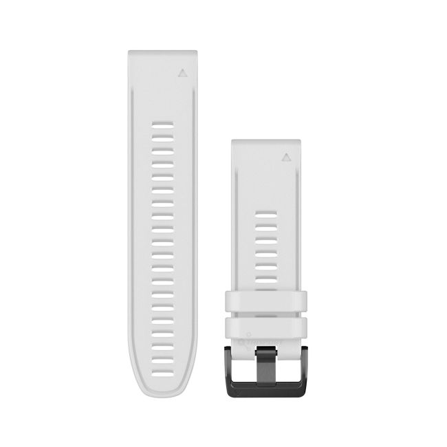 Garmin curea silicon QuickFit 26 - set 2 lungimi - alba