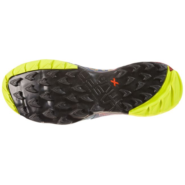 La Sportiva - Akasha pantofi alergare montana pentru barbati - Albastru Opal Rosu Chilli