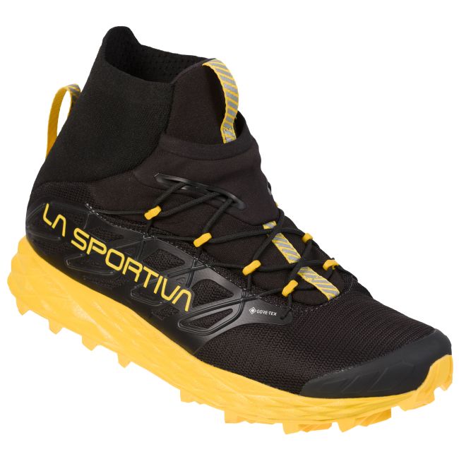 La Sportiva - Blizzard GTX pantofi Waterproof alergare montana pentru barbati - negru galben
