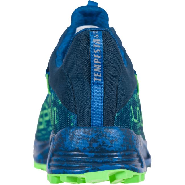 La Sportiva - Tempesta GTX pantofi Waterproof alergare montana pentru barbati - Opal blue Jasmine Green