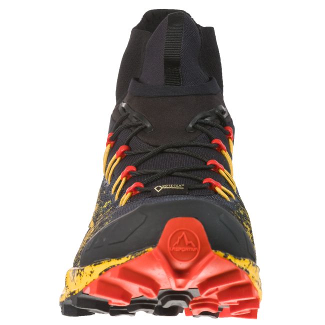 La Sportiva - Uragano GTX pantofi Waterproof alergare montana pentru barbati - negru galben