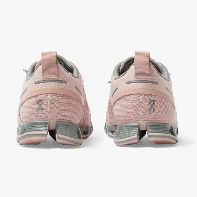 On Cloud - pantofi alergare waterproof pentru femei - Roz gri Lunar