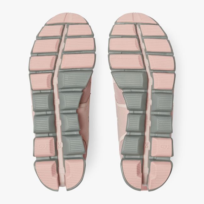 On Cloud - pantofi alergare waterproof pentru femei - Roz gri Lunar