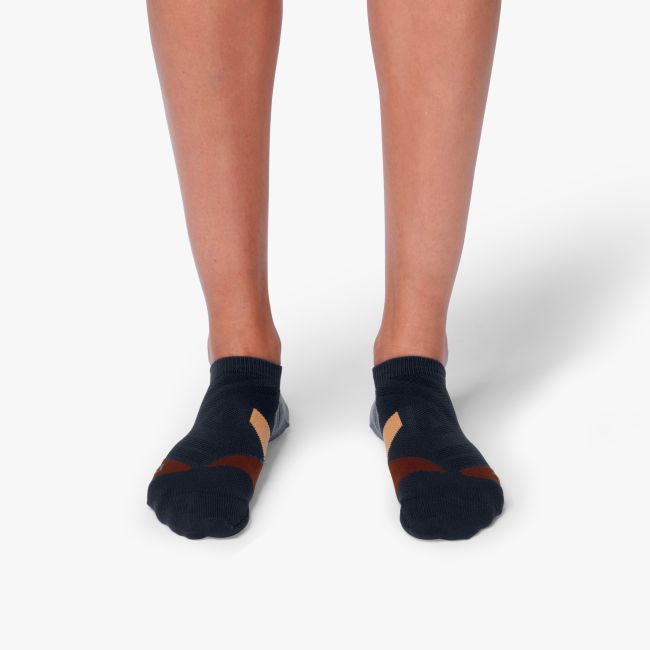 On Mid Sosete sport scurte dama On Low - Albastru bleumarin Midnight Multicolor