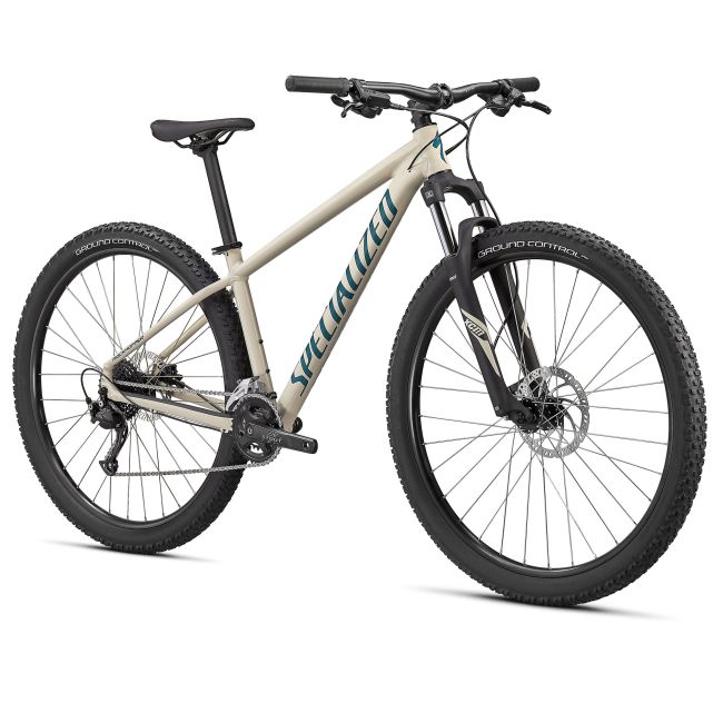 Specialized - bicicleta MTB hardtail cu roti 27.5" - Rockhopper Sport 27.5 - alb montan lucios Turquise pudra