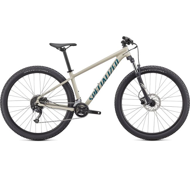 Specialized - bicicleta MTB hardtail cu roti 27.5" - Rockhopper Sport 27.5 - alb montan lucios Turquise pudra