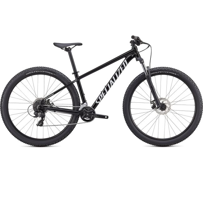 Specialized - bicicleta MTB hardtail cu roti 29" - Rockhopper 29 - negru lucios tarmac alb