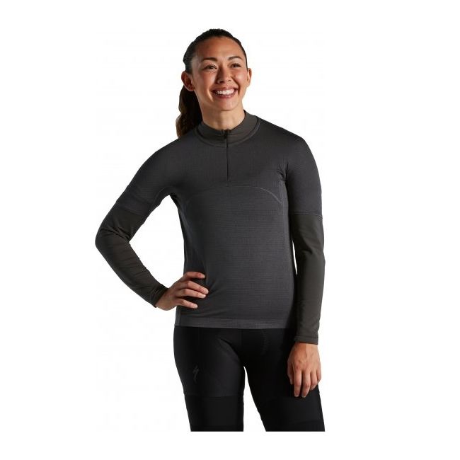Specialized - bluza ciclism maneca lunga pentru femei women Prime-Series Thermal - gri Slate