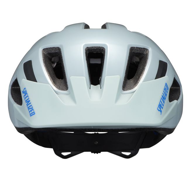 Specialized casca ciclism copii Shuffle Child LED - alb lucios Gloss Ice albastru Cobalt