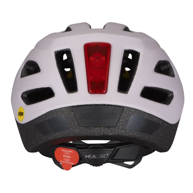 Specialized casca ciclism copii Shuffle Youth LED - alb gri satin estompat/ negru