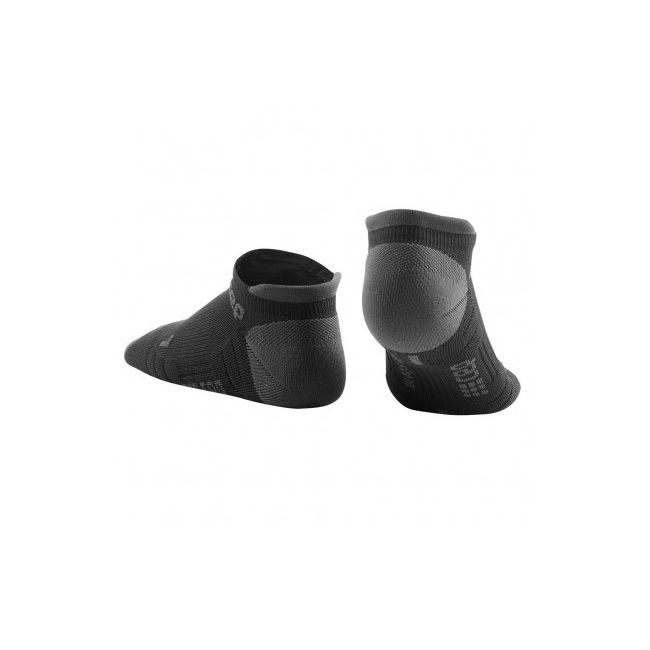 CEP sosete de compresie peste glezna 8cm femei Low Cut Ultralight - negru gri