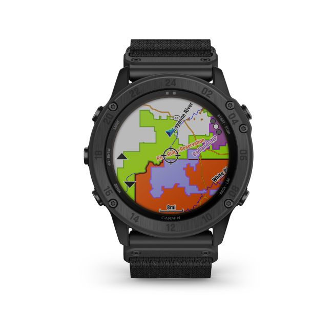 Garmin - tactix Delta - Solar cu Ballistics - ceas inteligent premium cu GPS cu functii tactice