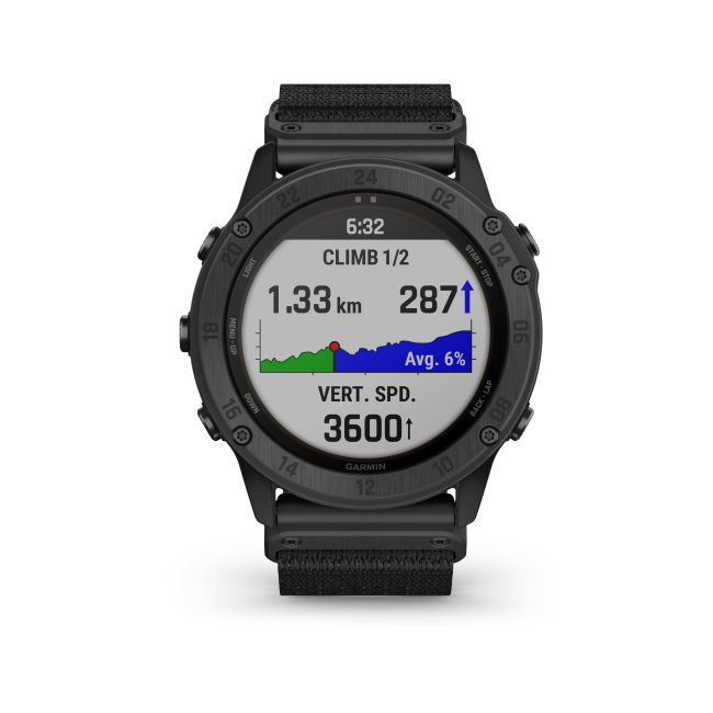 Garmin - tactix Delta - Solar cu Ballistics - ceas inteligent premium cu GPS cu functii tactice