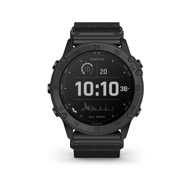 Garmin - tactix Delta - Solar cu Ballistics - ceas inteligent premium cu GPS cu functii tactice