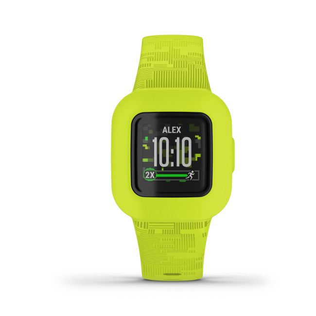 Garmin - Vivofit Jr. 3 - Camuflaj digital verde - ceas copii