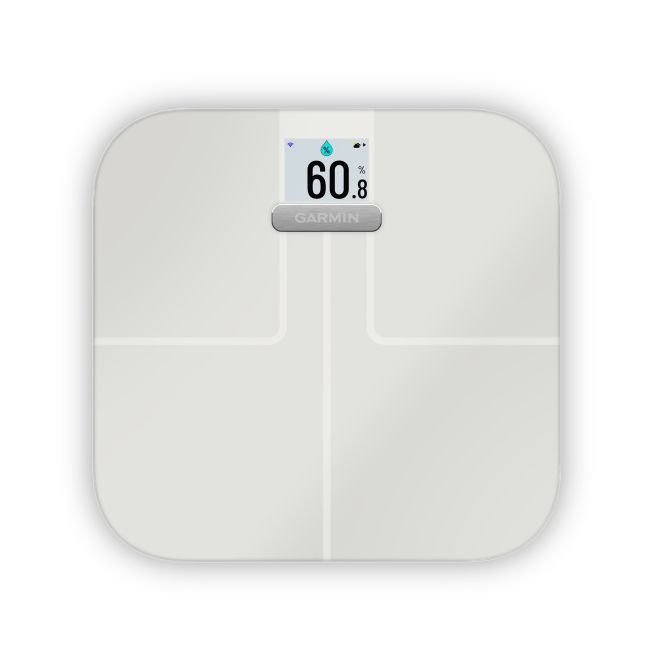 Garmin Index S2 Cântar Inteligent Alb | Analiză Corporală - alb