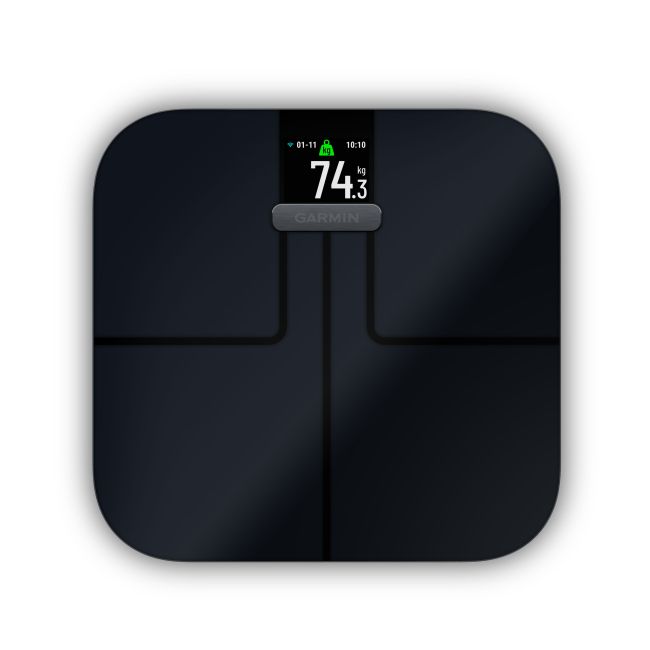 Garmin Index S2 Cântar Inteligent negru | Analiză Corporală