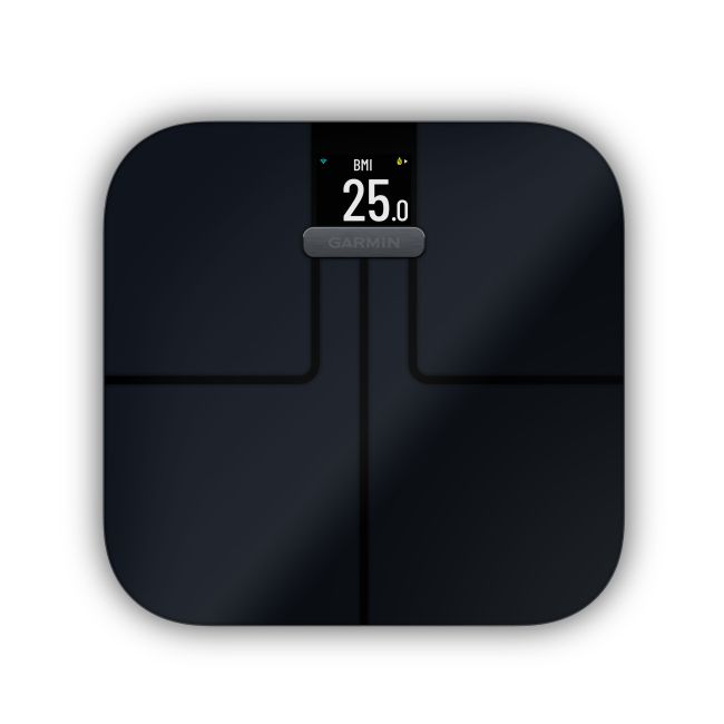 Garmin Index S2 Cântar Inteligent negru | Analiză Corporală