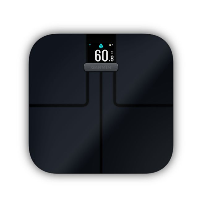 Garmin Index S2 Cântar Inteligent negru | Analiză Corporală