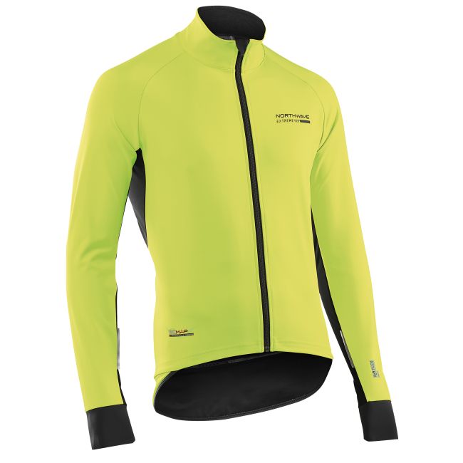 Northwave Extreme H2O - jacheta ciclism ploaie - galben fluo