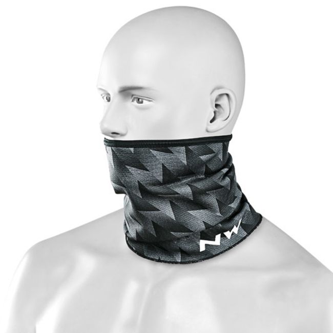 Northwave incalzitor gat (fular tub) pentru vreme rece Sport - negru gri