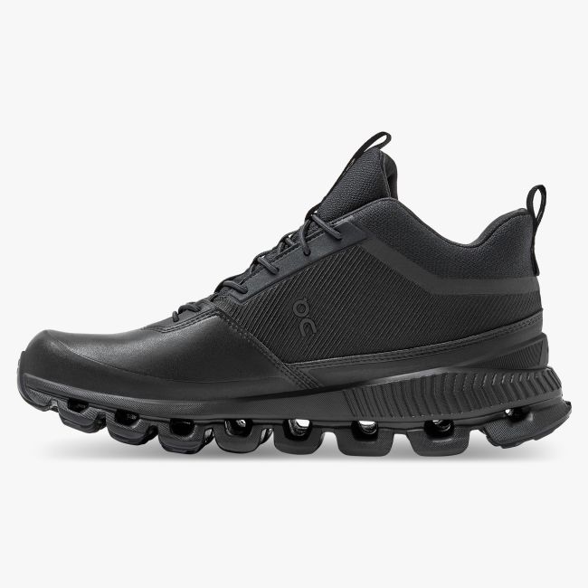 On Cloud Hi Waterproof pantofi alergare pentru barbati - negru complet
